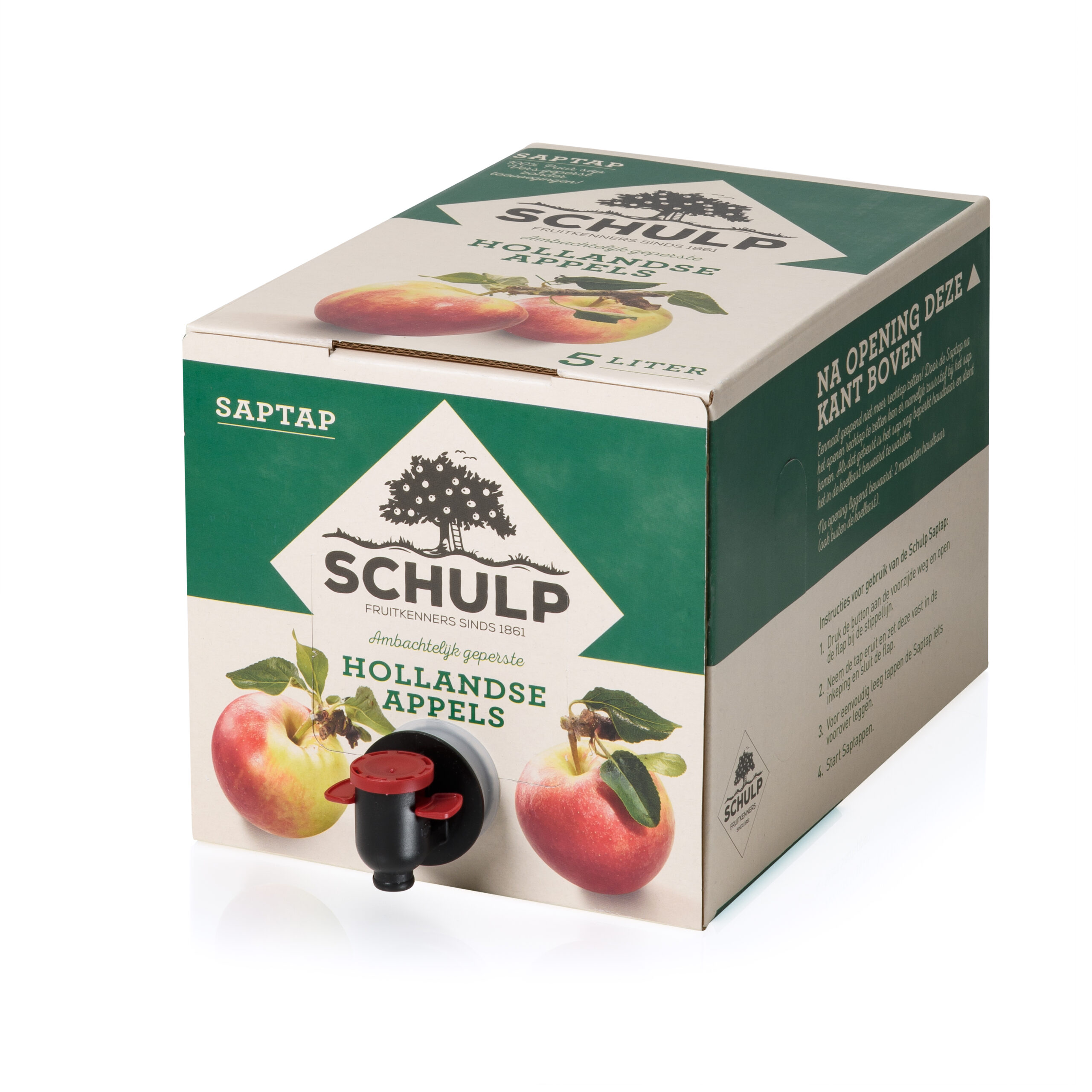 Schulp saptap appel aardbei 5L
