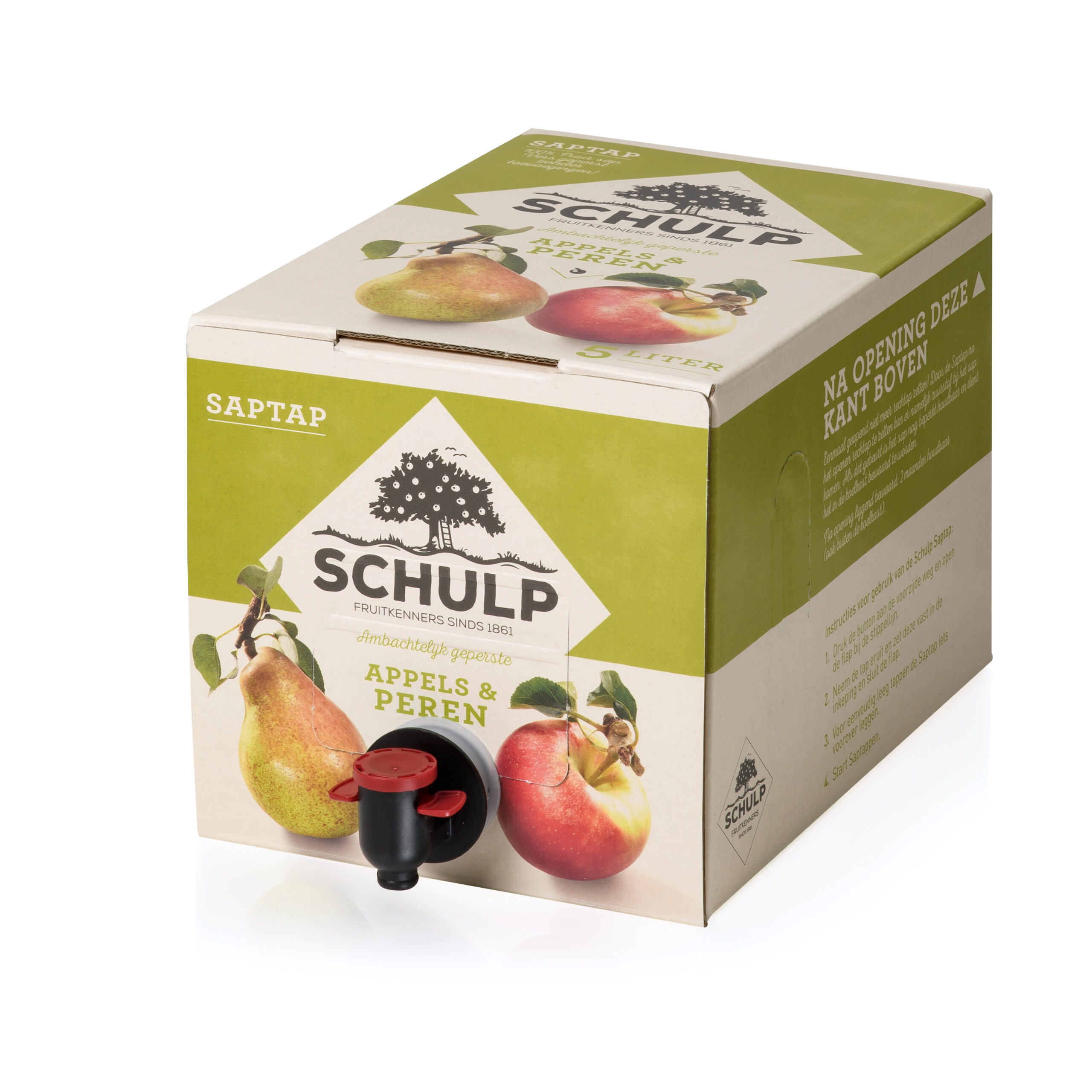 Schulp saptap appel peer 5L